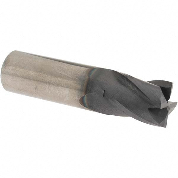 OSG 414-750011 Square End Mill 3/4'' Dia, 1'' LOC, 3/4'' Shank Dia, 3'' OAL, 4 Flutes, Solid Carbide