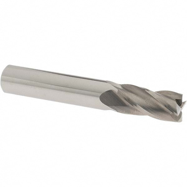 OSG 404-4724 Square End Mill 0.4724'' Dia, 0.9843'' LOC, 4 Flutes, Solid Carbide