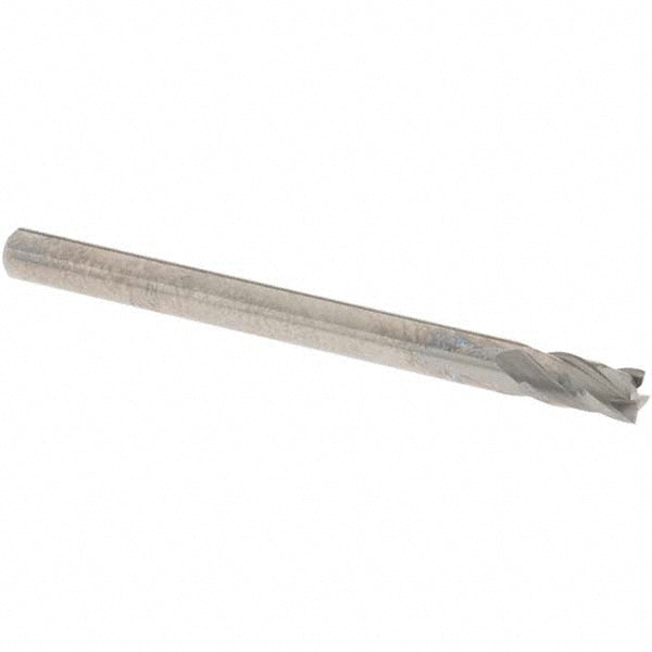 OSG 414-1181 Square End Mill 0.1181'' Dia, 0.2362'' LOC, 4 Flutes, Solid Carbide