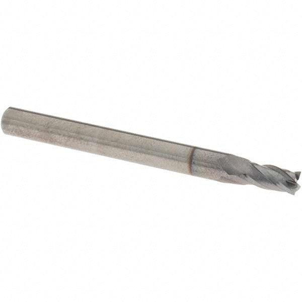 OSG 414-156208 Square End Mill 5/32'' Dia, 5/16'' LOC, 3/16'' Shank Dia, 2'' OAL, 4 Flutes, Solid Carbide