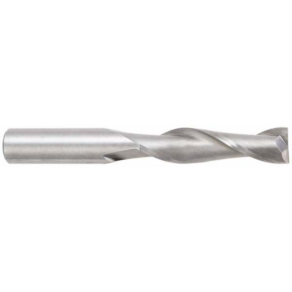 OSG 462-250008 Square End Mill 1/4'' Dia, 1-1/8'' LOC, 1/4'' Shank Dia, 3'' OAL, 2 Flutes, Solid Carbide