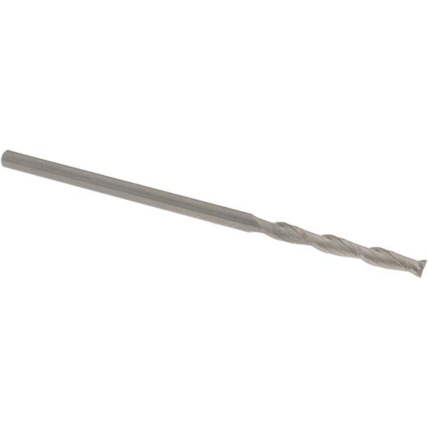 OSG 482-1181 Square End Mill 0.1181'' Dia, 0.9843'' LOC, 2 Flutes, Solid Carbide