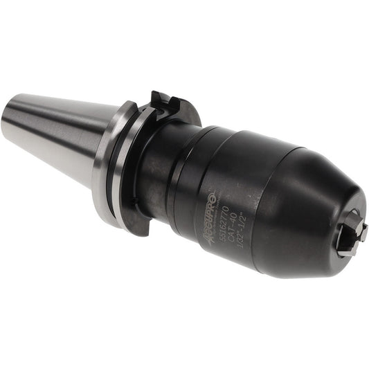 Accupro HB01340400MSC Drill Chuck 1/32 to 1/2" Capacity, Integral Shank Mount, CAT40