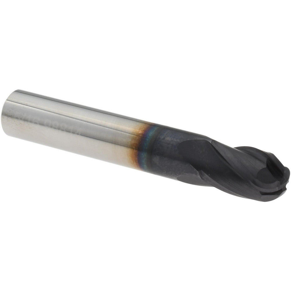 OSG 414-3125-BN11 Ball End Mill 5/16" Dia, 1/2" LOC, 4 Flute, Solid Carbide