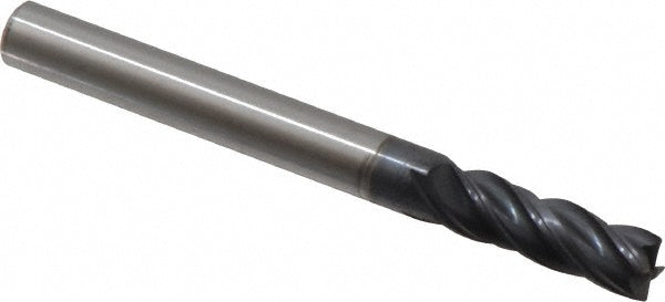 Accupro 95168771 Corner Chamfer End Mill 1/4" Dia, 3/4" LOC, 4 Flute, 0.0100" Chamfer Width, Solid Carbide