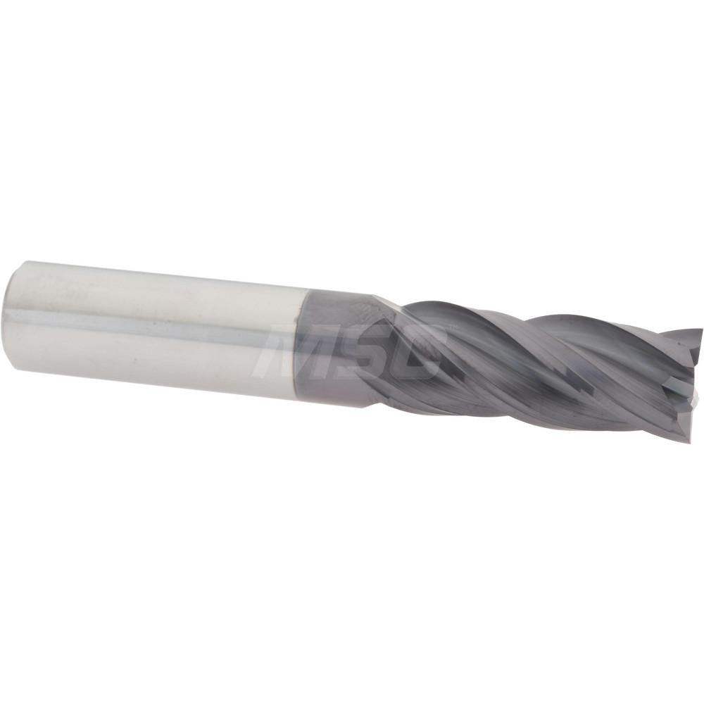 Accupro 95168305 Square End Mill 1/2" Dia, 1-1/4" LOC, 4 Flute, Solid Carbide