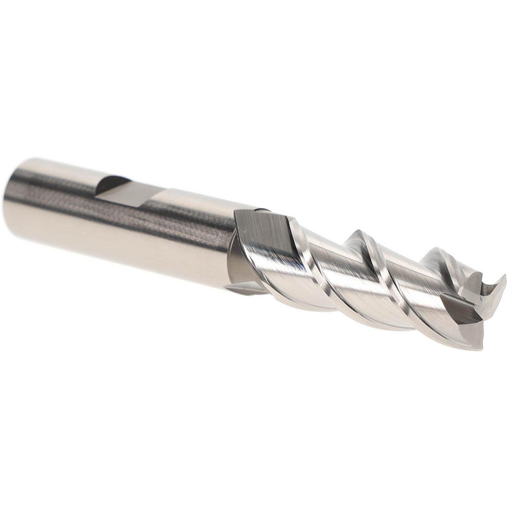 Accupro 39525 Square End Mill 1/2" Dia, 1-1/4" LOC, 3 Flutes, Powdered Metal