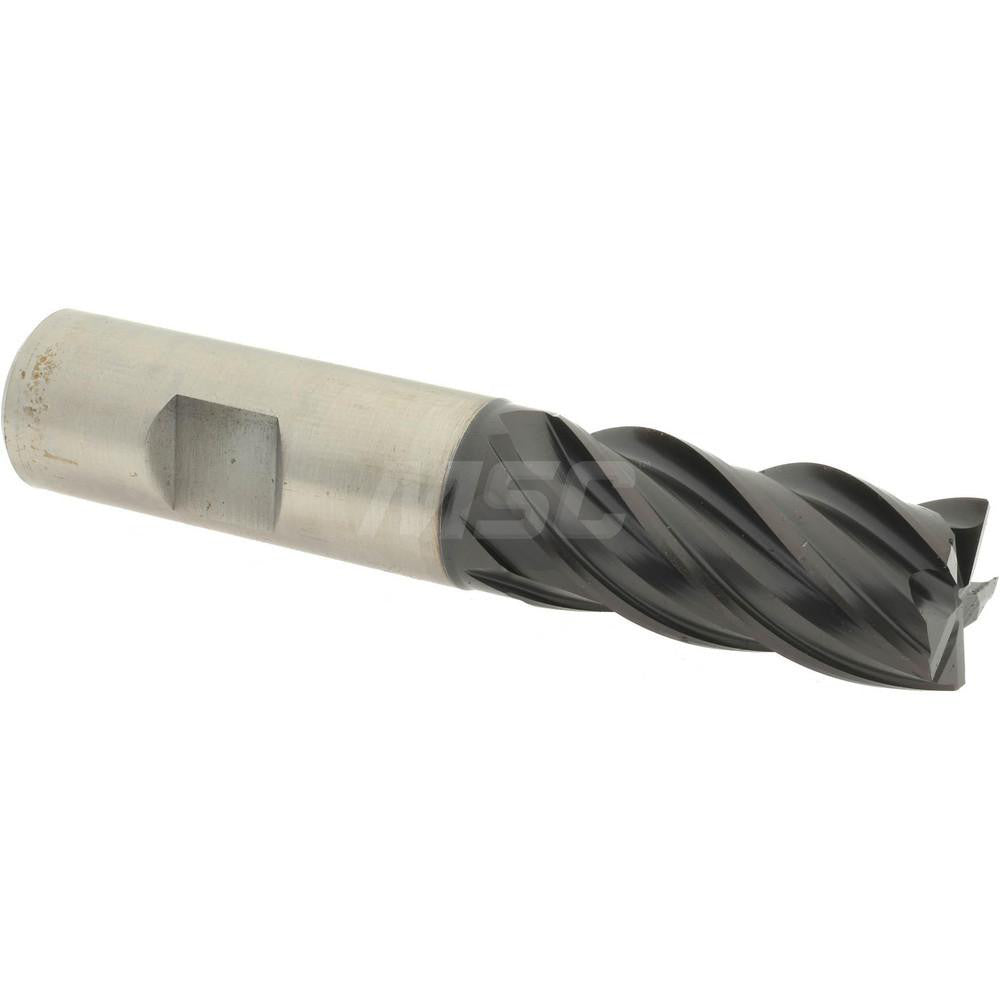 Accupro 39440 Square End Mill 3/4'' Dia, 1-5/8'' LOC, 3/4'' Shank Dia, 3-7/8'' OAL, 4 Flutes, Powdered Metal