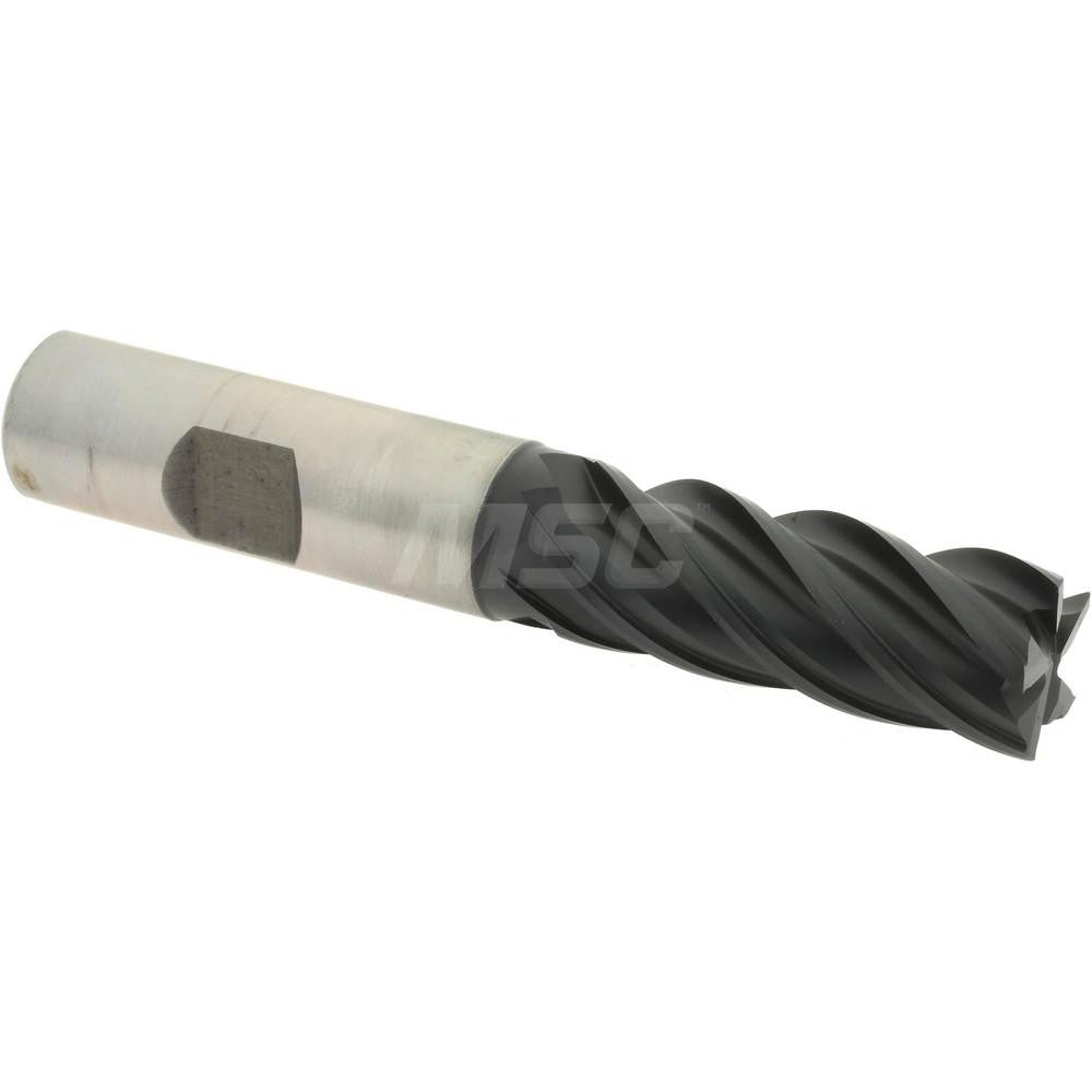 Accupro 39439 Square End Mill 5/8'' Dia, 1-5/8'' LOC, 5/8'' Shank Dia, 3-3/4'' OAL, 4 Flutes, Powdered Metal