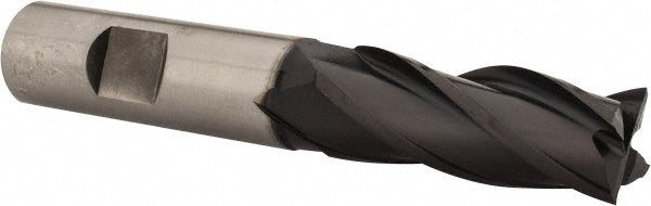 Accupro 39474 Square End Mill 5/8'' Dia, 1-5/8'' LOC, 5/8'' Shank Dia, 3-3/4'' OAL, 4 Flutes, Powdered Metal