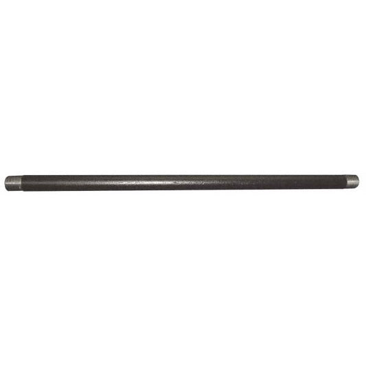 Value Collection 583-100XSBC Black Pipe Nipple 1/2" Dia x 10" Long, Schedule 80