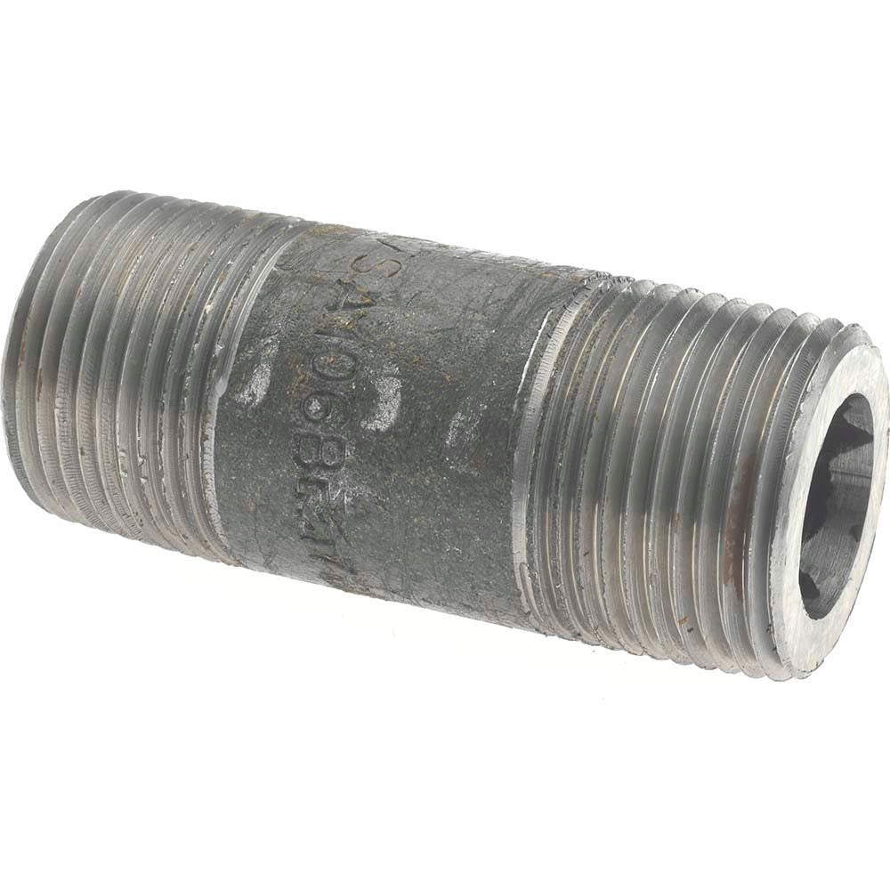 Value Collection 585-030S160BC Black Pipe Nipple 1" Dia x 3" Long, Schedule 160