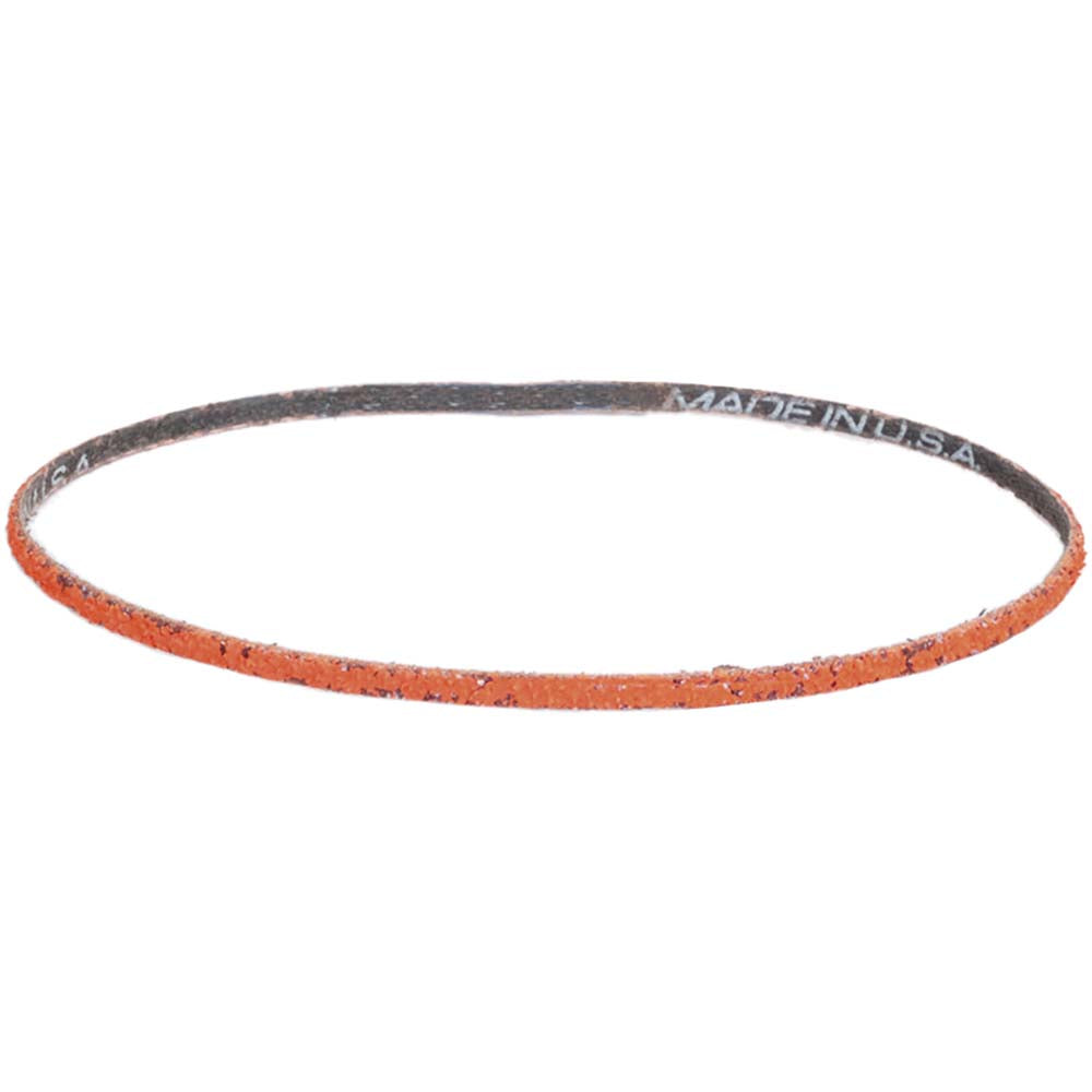 Norton 66261041384 Abrasive Belt  1/2" Wide, 18" OAL, 120 Grit, Ceramic Alumina