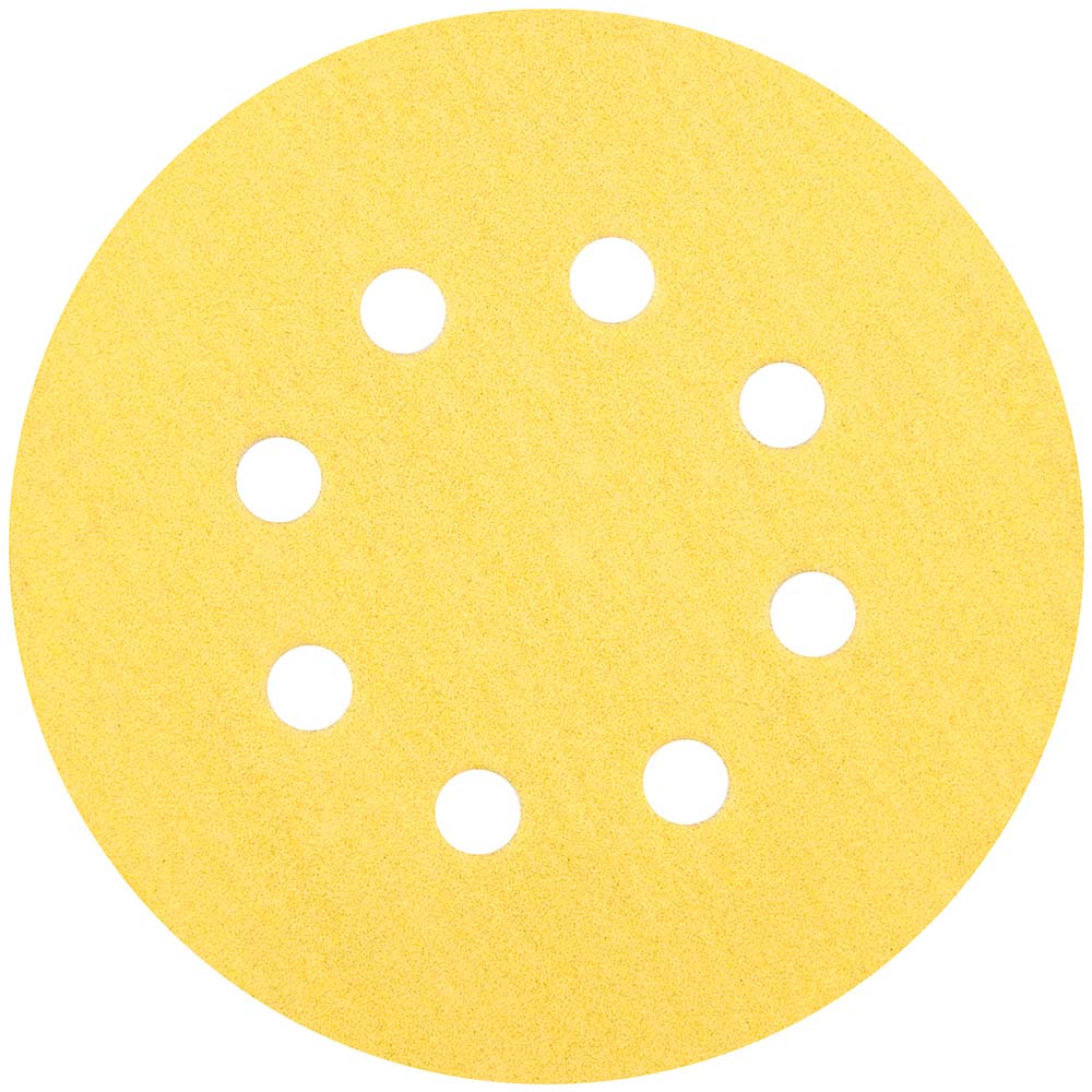 Norton 66261183917 Hook & Loop Disc 5" Dia, 100 Grit, Coated, Aluminum Oxide