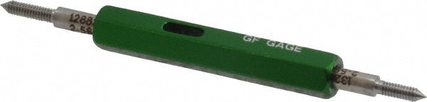 GF Gage W0086562BS Plug Thread Gage #2-56 Thread, 2B Class, Double End, Go & No Go