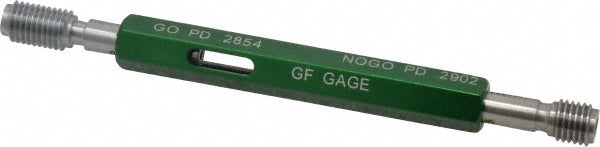 GF Gage W0312242BS Plug Thread Gage 5/16-24 Thread, 2B Class, Double End, Go & No Go