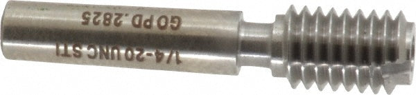 GF Gage H025020GK 1/4-20 Thread, Steel, Screw Thread Insert (STI) Class 2B/3B, Plug Thread Insert Go Gage