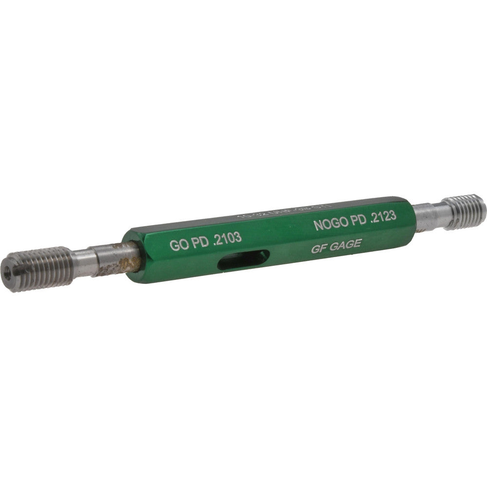 GF Gage H0190323BS 10-32 Thread, Steel, Screw Thread Insert (STI) Class 3B, Plug Thread Insert Go/No Go Gage