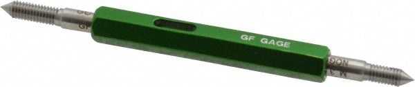 GF Gage W0350606HS Plug Thread Gage M3.5x0.60 Thread, 6H Class, Double End, Go & No Go