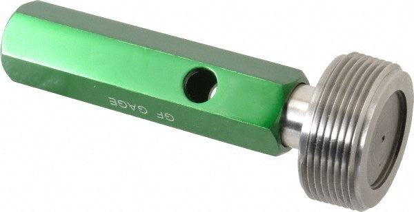 GF Gage P150099NSE Pipe Thread Plug Gage Tapered, 1-1/2-11-1/2, Class L-1, Single End