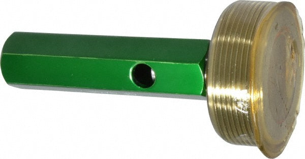 GF Gage P200099NSE Pipe Thread Plug Gage Tapered, 2-11-1/2, Class L-1, Single End