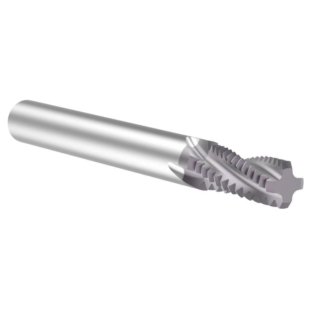 Allied Machine and Engineering TM37516 Helical Flute Thread Mill 3/8-16, Internal, 4 Flute, 0.312" Shank Dia, Solid Carbide