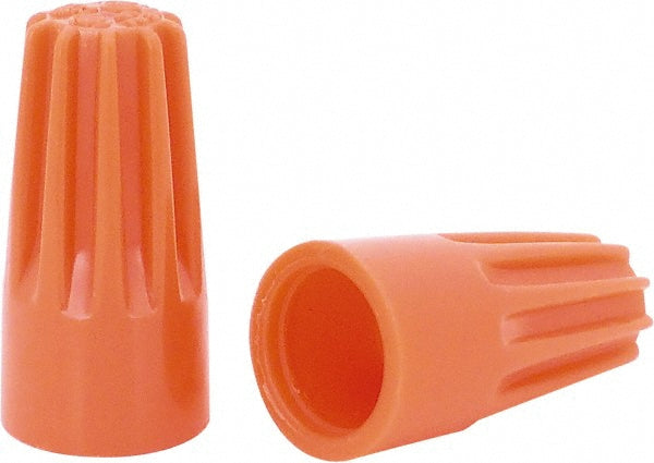 Ideal 30-073 Standard Twist-On Wire Connector Orange, Flame-Retardant
