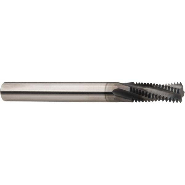 Seco 17004525 Helical Flute Thread Mill M6x1, Internal & External, 3 Flute, 0.1875" Shank Dia, Solid Carbide