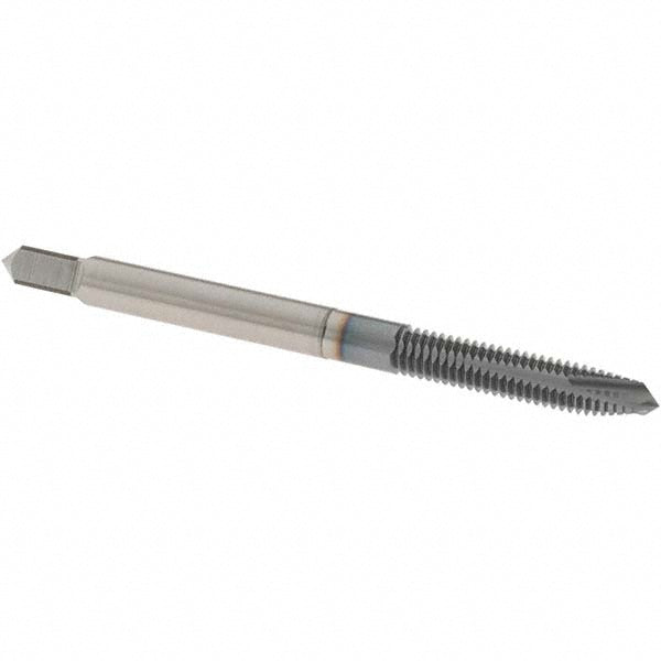 OSG 1115810208 Spiral Point Tap M4x0.70 Metric Coarse, 3 Flutes, Plug, 6H Class of Fit, High Speed Steel, TiCN Coated