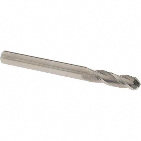 OSG 403-2362-BN Ball End Mill 0.2362" Dia, 0.748" LOC, 3 Flute, Solid Carbide