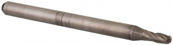 OSG 414-0787-BN Ball End Mill 0.0787" Dia, 0.1575" LOC, 4 Flute, Solid Carbide