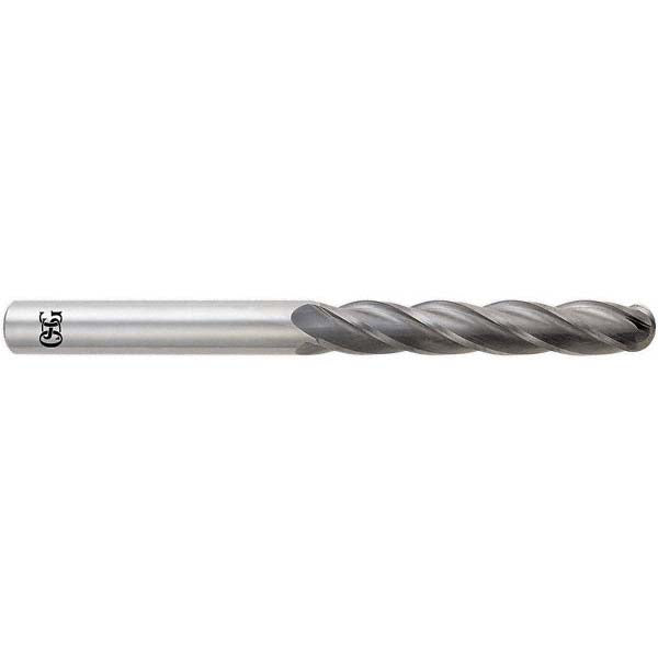 OSG 484-2362-BN Ball End Mill 6.00 mm Dia, 38.00 mm LOC, 4 Flute, Solid Carbide
