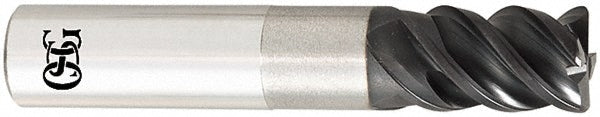 OSG HP456-3152 Corner Radius End Mill 8 mm Dia, 12 mm LOC, 1 mm Radius, 4 Flutes, Solid Carbide