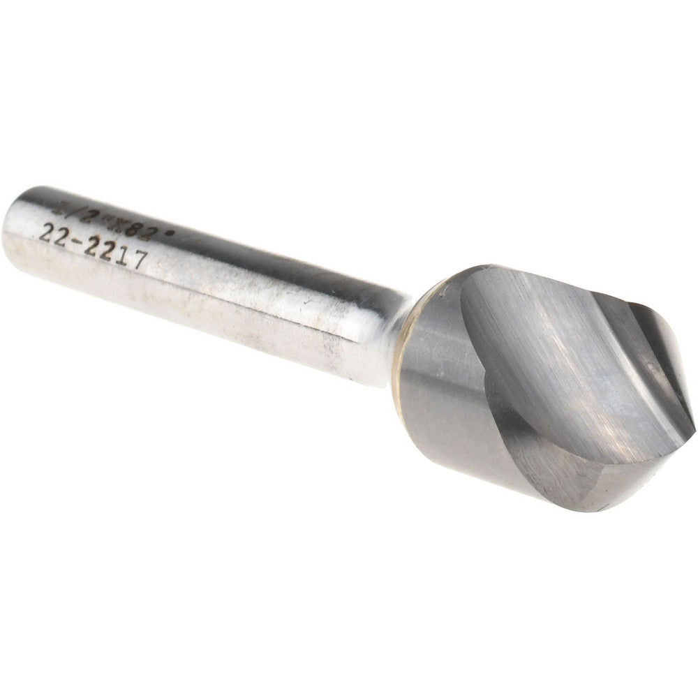 OSG 700-5001 Countersink 1/2" Head Dia, 82.00 deg Included Angle, 1 Flute, Solid Carbide, Right Hand Cut