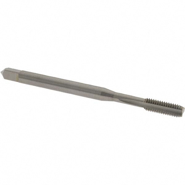 OSG 3190400 Straight Flute Tap #10-32 UNF, 3 Flutes, Bottoming, 2B Class of Fit, Solid Carbide, Bright/Uncoated