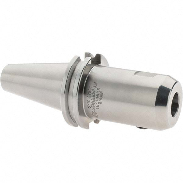 Techniks 22921 End Mill Holder CAT40 Taper Shank, 3/4" Hole