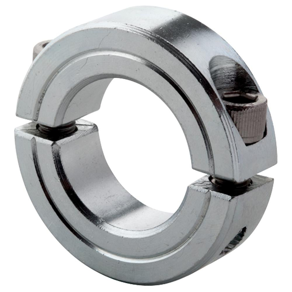Climax Metal Products 2C-037-Z Shaft Collar Clamp, 0.375" Bore Dia, 7/8" OD, Steel