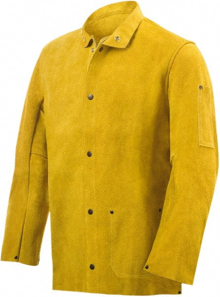 Steiner 8215-2X Welding Jacket Size 2X-Large, Cowhide, Snaps Closure