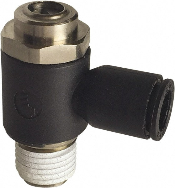 Legris 7015 56 11 Air Flow Control Valve Tube x NPT, 1/4" Tube OD, 145 Max psi
