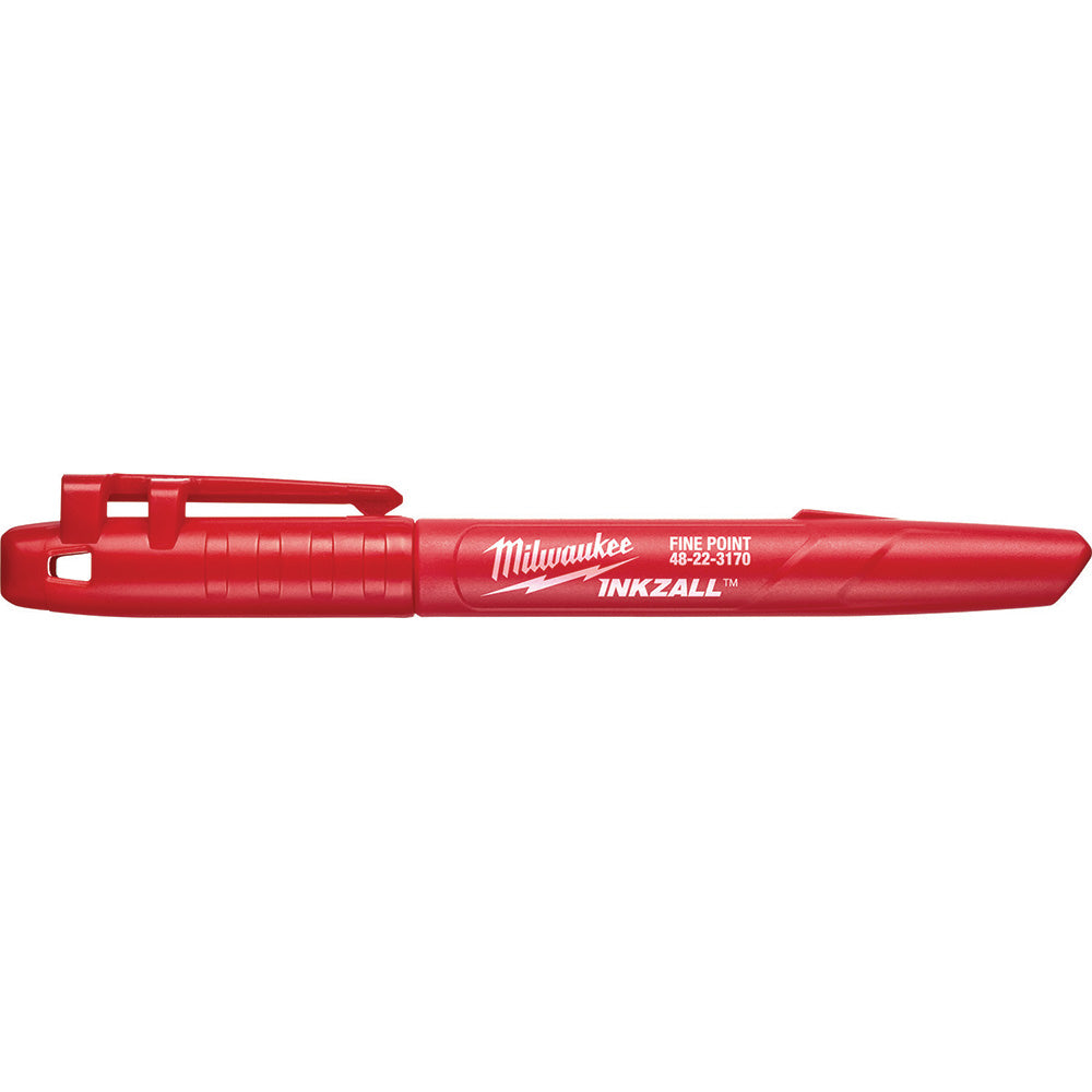 Milwaukee Tool 48-22-3170 UV Marker Red, AP Non-Toxic, Fine Point