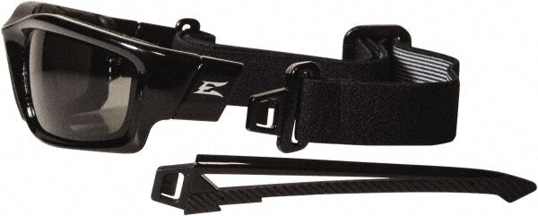 Edge Eyewear SK116-SP Safety Glasses Anti-Fog & Scratch-Resistant, Polycarbonate, Smoke Lenses, Full-Framed