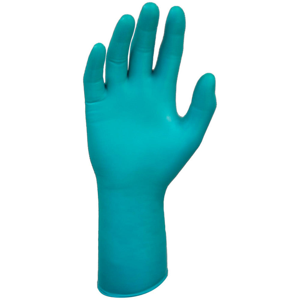 Ansell 93260080 Series Microflex Disposable Gloves Size 8, 7.9 mil, Uncoated-Coated Nitrile, Industrial Grade, Unpowdered