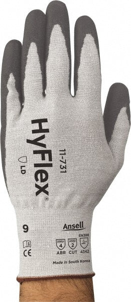 Ansell 11731070 Series 11-731 Puncture-Resistant Gloves  Size Small, ANSI Cut N/A, Polyurethane, Series 11-731