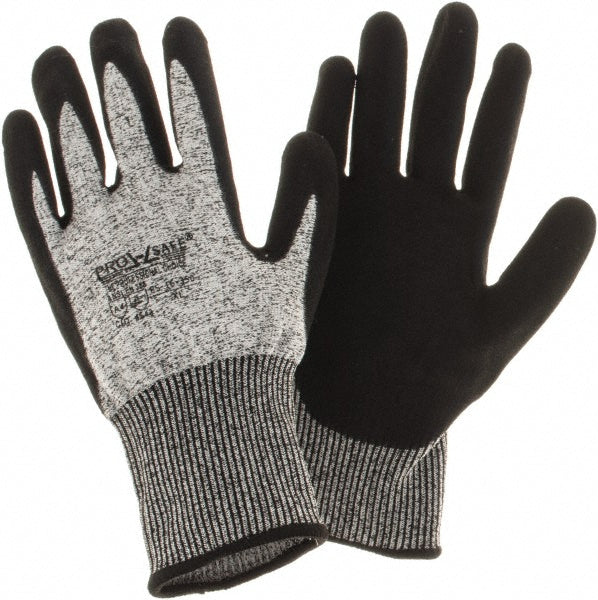 PRO-SAFE PS-16-350/XL Cut-Resistant Gloves PRO-SAFE G-Tek PolyKor, Size X-Large, ANSI Cut A4, Nitrile, Dyneema