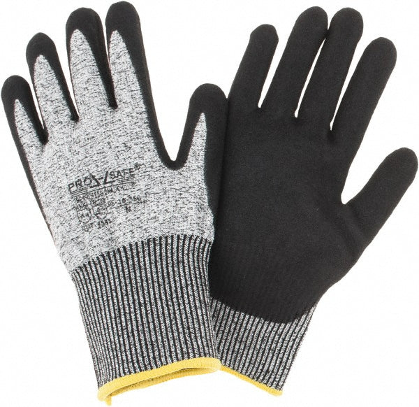 PRO-SAFE PS-16-350/M Cut-Resistant Gloves PRO-SAFE G-Tek PolyKor, Size Medium, ANSI Cut A4, Nitrile, Dyneema