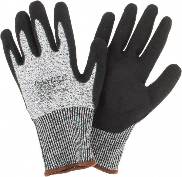 PRO-SAFE PS-16-350/L Cut-Resistant Gloves PRO-SAFE G-Tek PolyKor, Size Large, ANSI Cut A4, Nitrile, Dyneema