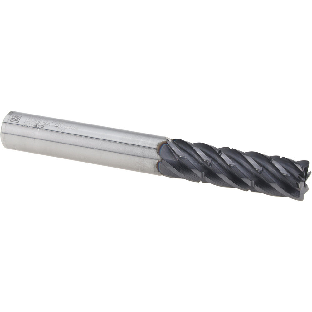 Seco 03115964 Corner Radius End Mill 1/2" Dia, 1-5/8" LOC, 0.0300" Radius, 6 Flute, Solid Carbide