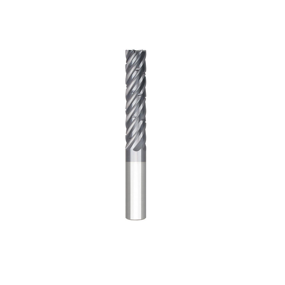 Seco 03115998 Corner Radius End Mill 1" Dia, 3-1/8" LOC, 0.0300" Radius, 6 Flute, Solid Carbide