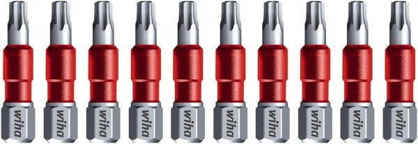 Wiha 76512 Power Screwdriver Bit T20 Torx, 1/4" Hex Drive