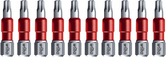 Wiha 76512 Power Screwdriver Bit T20 Torx, 1/4" Hex Drive